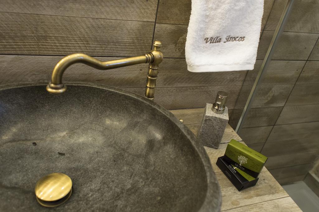 Villa Sirocos Stalos Ngoại thất bức ảnh